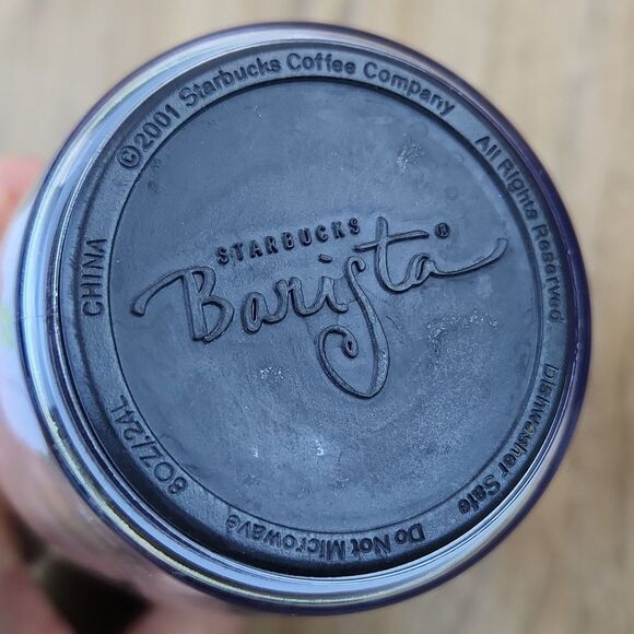 ☕️Vintage Starbucks 2001 Primary Color Diamond Design 8oz Travel Tumbler - Picture 11 of 12